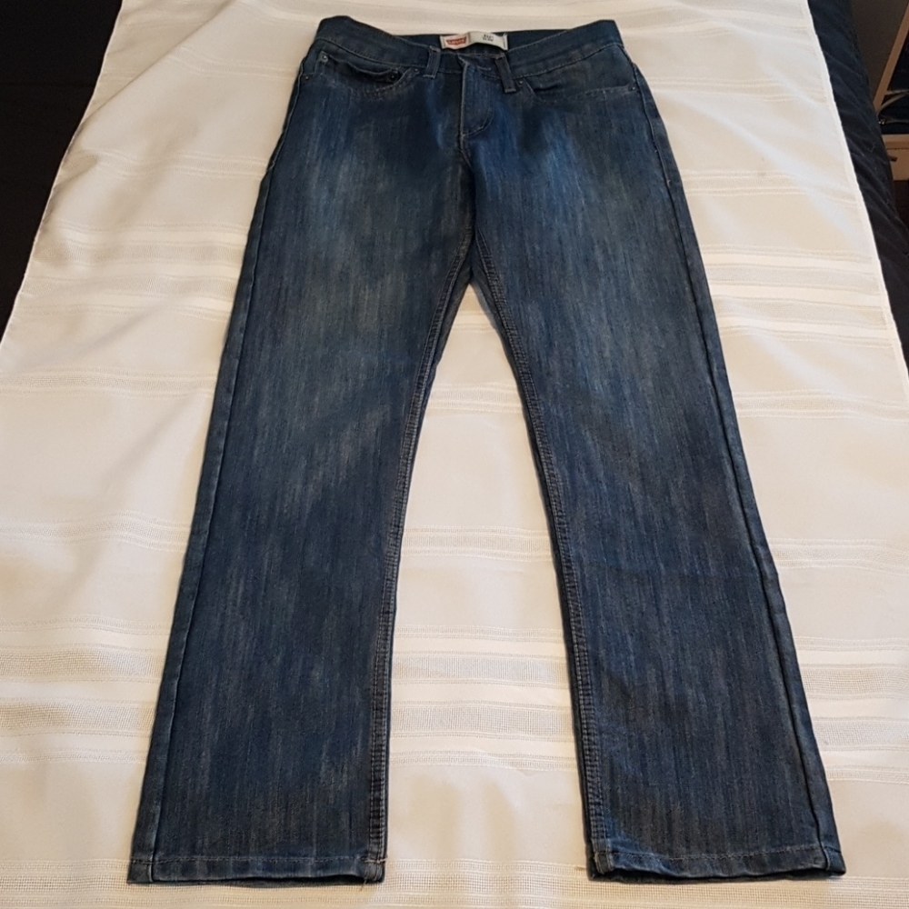 Levi's jeans boys size 16 511 28 x 28 EUC